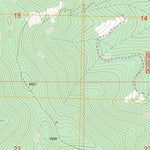 US Forest Service - Topo Calx Mountain, MT FSTopo Legacy digital map
