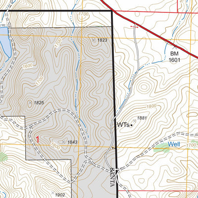 US Forest Service - Topo Camatta Ranch, CA FSTopo Legacy digital map