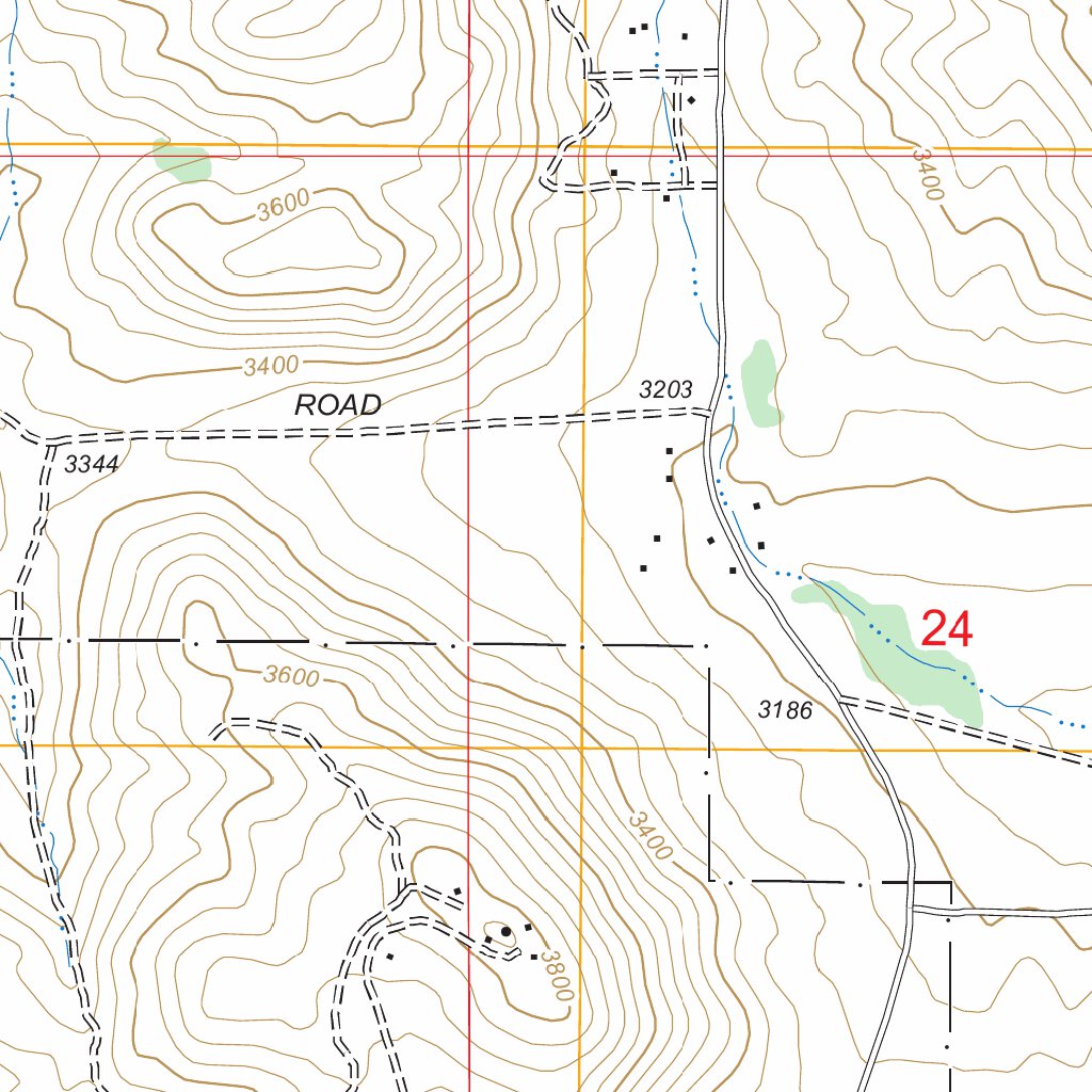 Cameron Corners, CA FSTopo Legacy Map by US Forest Service - Topo ...