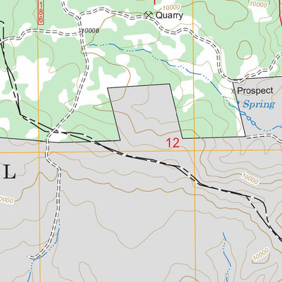 US Forest Service - Topo Cameron Mountain, CO FSTopo Legacy digital map