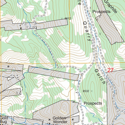 US Forest Service - Topo Cameron Mountain, CO FSTopo Legacy digital map