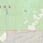 US Forest Service - Topo Camp Creek, MT FSTopo Legacy digital map