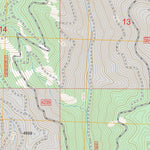 US Forest Service - Topo Camp Creek, MT FSTopo Legacy digital map