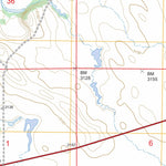 US Forest Service - Topo Camp Crook, SD FSTopo Legacy digital map