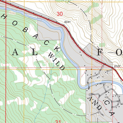 US Forest Service - Topo Camp Davis, WY FSTopo Legacy digital map
