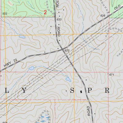 US Forest Service - Topo Camp Hill, MS - TN FSTopo Legacy digital map