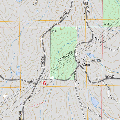 US Forest Service - Topo Camp Hill, MS - TN FSTopo Legacy digital map