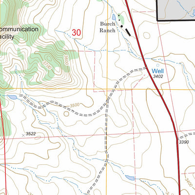 US Forest Service - Topo Camp Needmore, MT FSTopo Legacy digital map