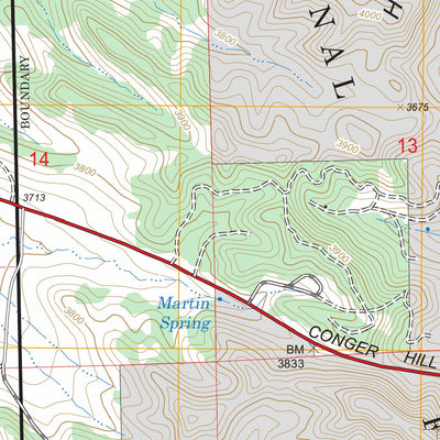 US Forest Service - Topo Camp Needmore, MT FSTopo Legacy digital map
