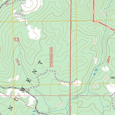 US Forest Service - Topo Camp Nelson, CA FSTopo Legacy digital map