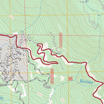 US Forest Service - Topo Camp Nelson, CA FSTopo Legacy digital map
