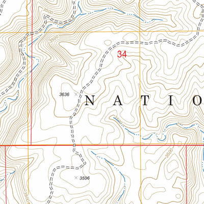 US Forest Service - Topo Camp Verde, AZ FSTopo Legacy digital map