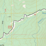 US Forest Service - Topo Camp Wishon, CA FSTopo Legacy digital map