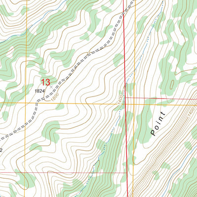 US Forest Service - Topo Campbell Mound, CA FSTopo Legacy digital map