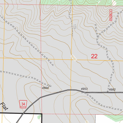 US Forest Service - Topo Campbell Reservoir, OR FSTopo Legacy digital map