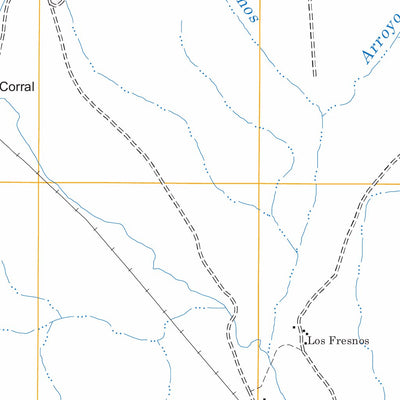 US Forest Service - Topo Campini Mesa, AZ FSTopo Legacy digital map