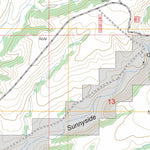 US Forest Service - Topo Campini Mesa, AZ FSTopo Legacy digital map