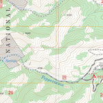 US Forest Service - Topo Campo Bonito, AZ FSTopo Legacy digital map
