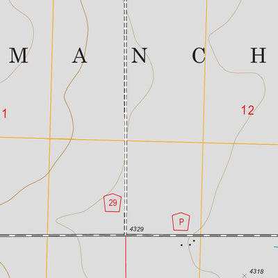 US Forest Service - Topo Campo NE, CO FSTopo Legacy digital map