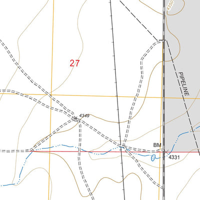 US Forest Service - Topo Campo NE, CO FSTopo Legacy digital map