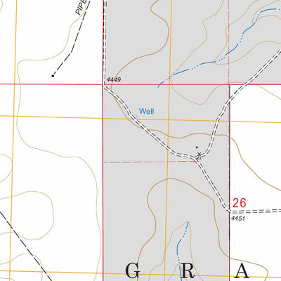 US Forest Service - Topo Campo SW, CO FSTopo Legacy digital map