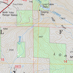 US Forest Service - Topo Camptonville, CA FSTopo Legacy digital map