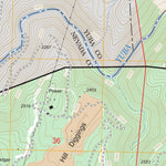 US Forest Service - Topo Camptonville, CA FSTopo Legacy digital map