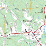 US Forest Service - Topo Canaan, NH - VT FSTopo Legacy digital map