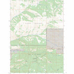 US Forest Service - Topo Candle Mountain, MT FSTopo Legacy digital map