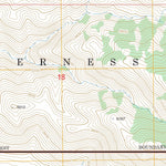 US Forest Service - Topo Cane Canyon, CA FSTopo Legacy digital map