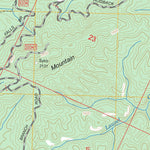 US Forest Service - Topo Caney Creek, TN FSTopo Legacy digital map