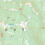 US Forest Service - Topo Canjilon Mountain, NM FSTopo Legacy digital map