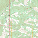 US Forest Service - Topo Canjilon SE, NM FSTopo Legacy digital map