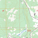 US Forest Service - Topo Cannell Peak, CA FSTopo Legacy digital map