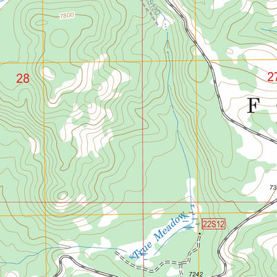 US Forest Service - Topo Cannell Peak, CA FSTopo Legacy digital map