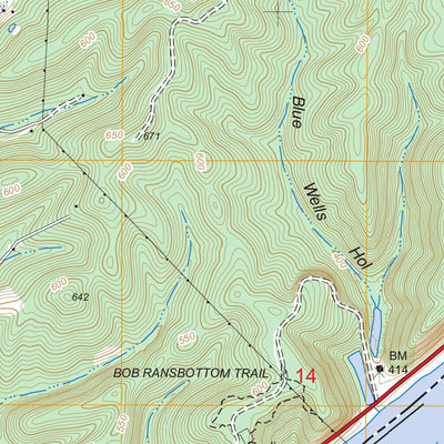 US Forest Service - Topo Cannelton, IN - KY FSTopo Legacy digital map