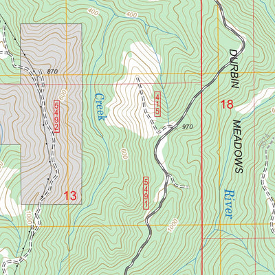 US Forest Service - Topo Cannibal Mountain, OR FSTopo Legacy digital map