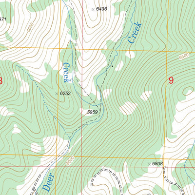 US Forest Service - Topo Cannonball Mountain, ID FSTopo Legacy digital map
