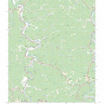 US Forest Service - Topo Canoe, KY FSTopo Legacy digital map