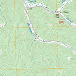 US Forest Service - Topo Canoe, KY FSTopo Legacy digital map