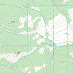 US Forest Service - Topo Canoe Lake, WY FSTopo Legacy digital map