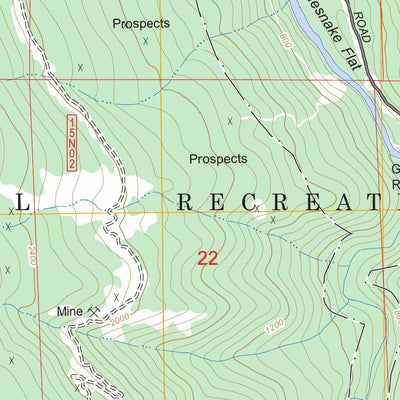 US Forest Service - Topo Canthook Mountain, CA FSTopo Legacy digital map