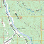 US Forest Service - Topo Canthook Mountain, CA FSTopo Legacy digital map