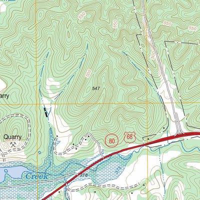 US Forest Service - Topo Canton, KY FSTopo Legacy digital map