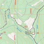US Forest Service - Topo Canuck Peak, MT - ID FSTopo Legacy digital map