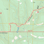 US Forest Service - Topo Canyon Creek Mountains, NM FSTopo Legacy digital map