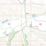 US Forest Service - Topo Canyon Creek, MT FSTopo Legacy digital map