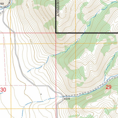 US Forest Service - Topo Canyon Ferry SE, MT FSTopo Legacy digital map