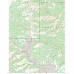 US Forest Service - Topo Canyon Mountain, OR FSTopo Legacy digital map