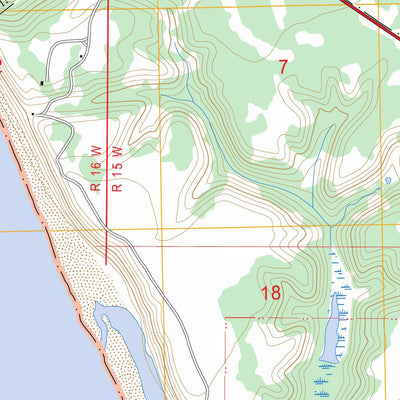 US Forest Service - Topo Cape Blanco, OR FSTopo Legacy digital map